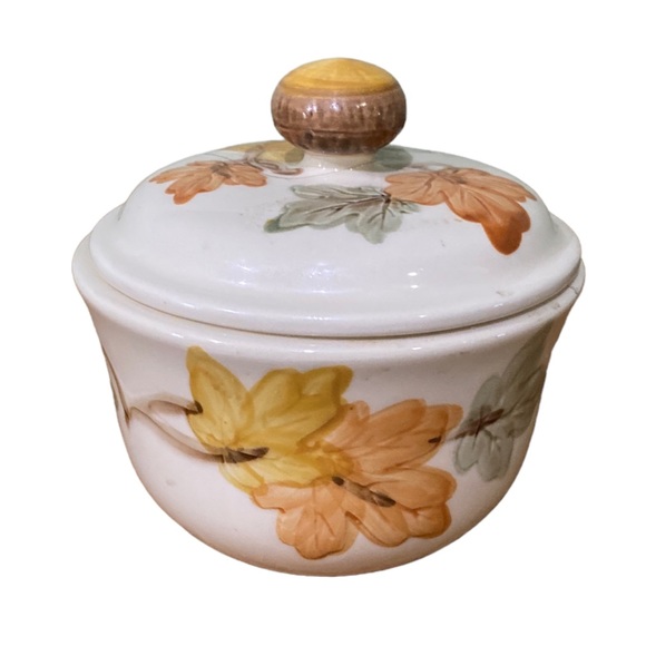 Vintage Franciscan Ware October Sugar Bowl And Creamer - Picture 3 of 12